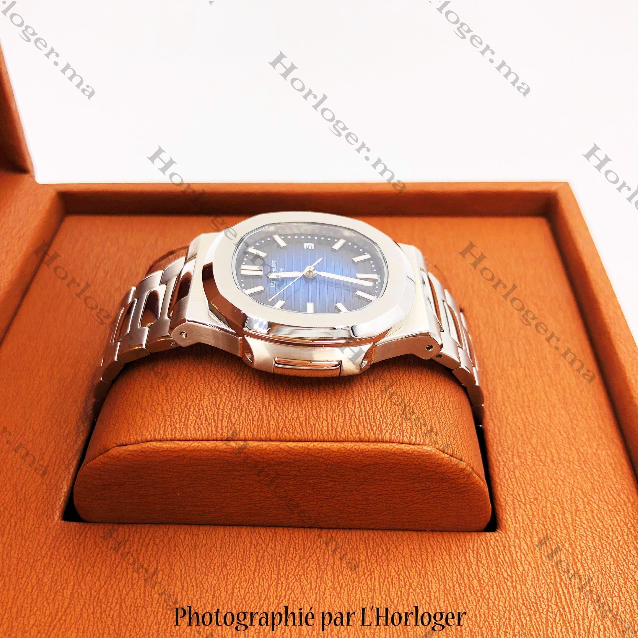 Selfika™ Men's Automatic Watch 1.6 in Blue Dial