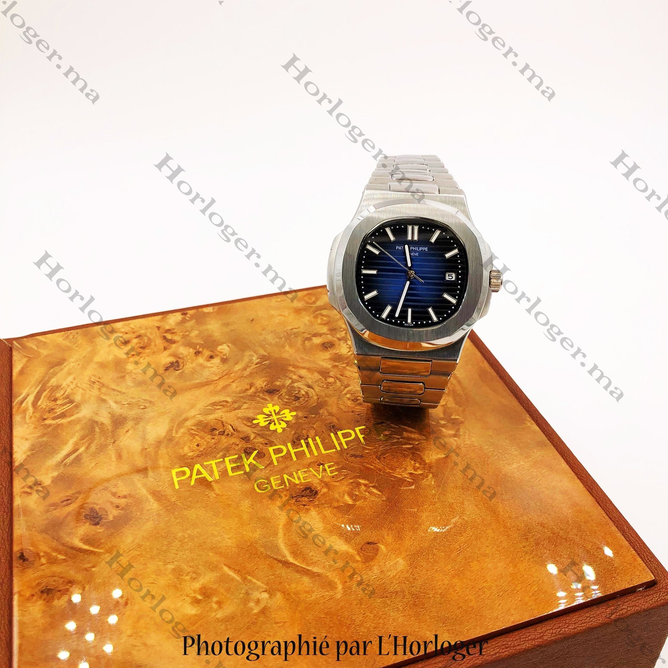 Selfika™ Men's Automatic Watch 1.6 in Blue Dial
