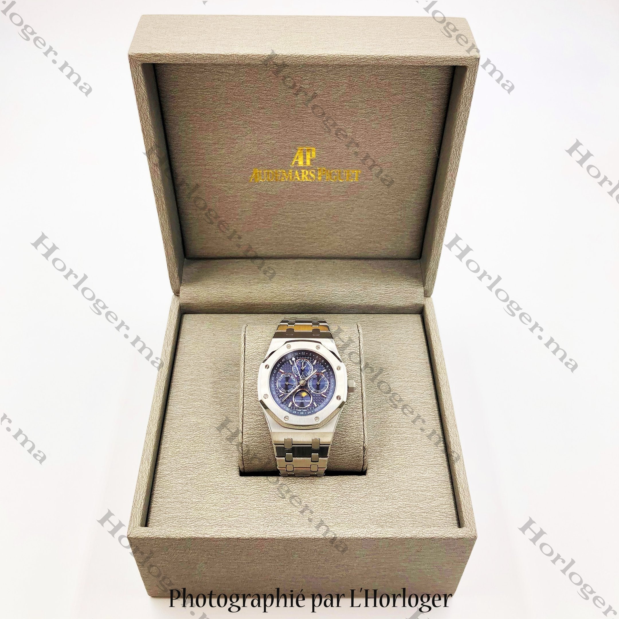 Selfika™ Men's Automatic Perpetual Calendar Watch 1.6 in
