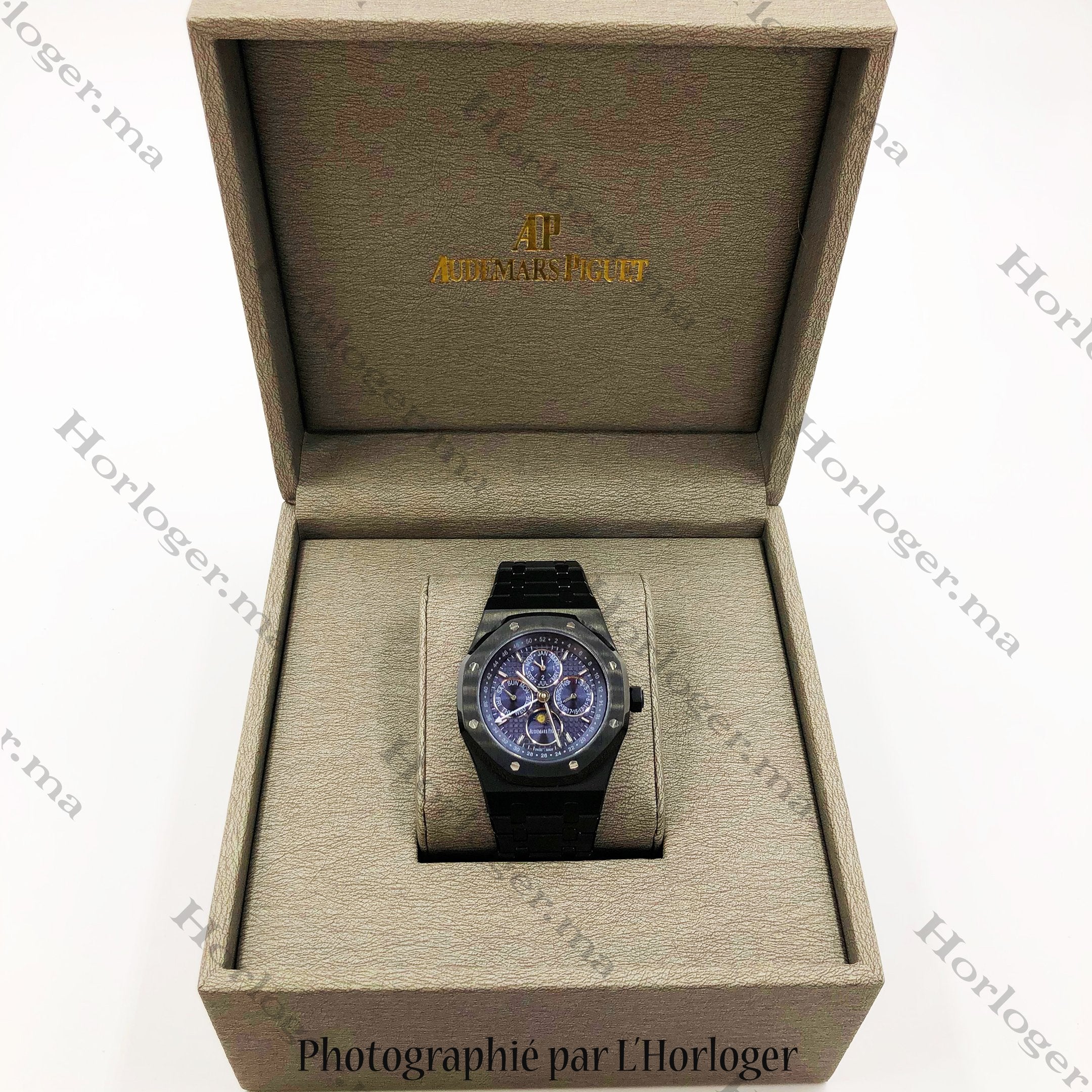 Selfika™ Men's Perpetual Calendar Automatic Steel Watch