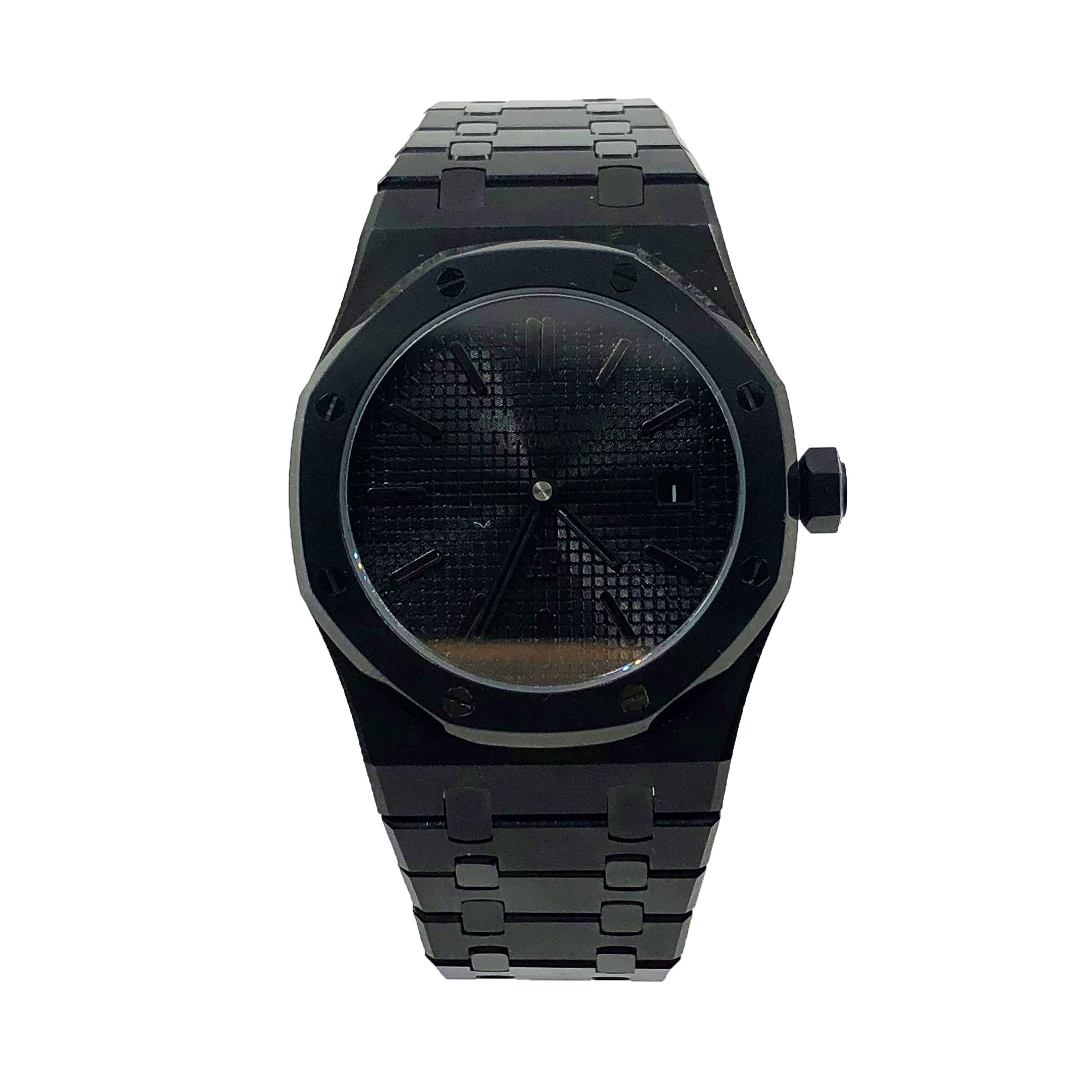 Selfika™ Men's Slim Full Black Automatic Watch