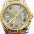 Selfika™ Datejust Oyster Automatic Watch Golden Silver Hebrew