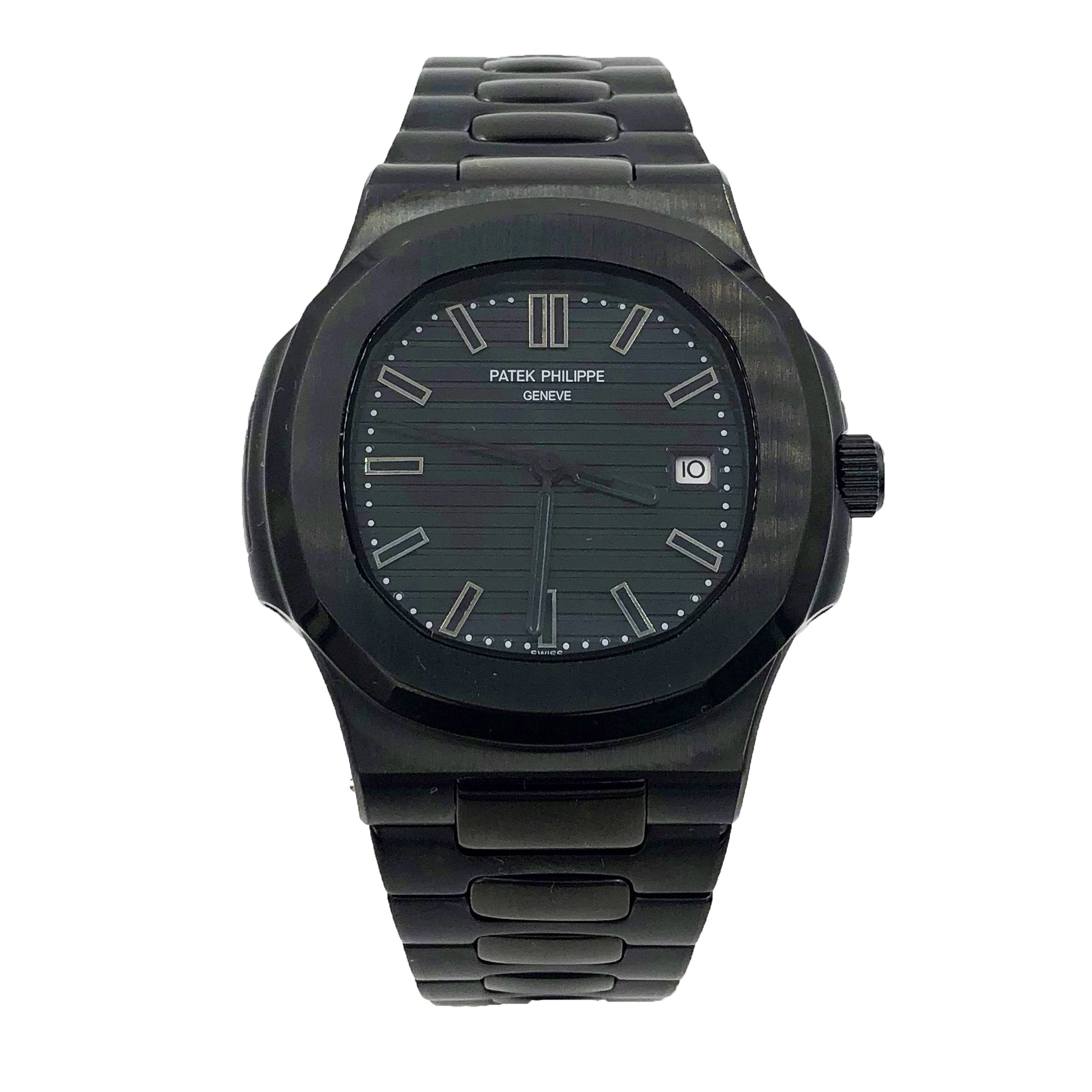 Selfika™ Men's Automatic Full Black Watch A384EAP