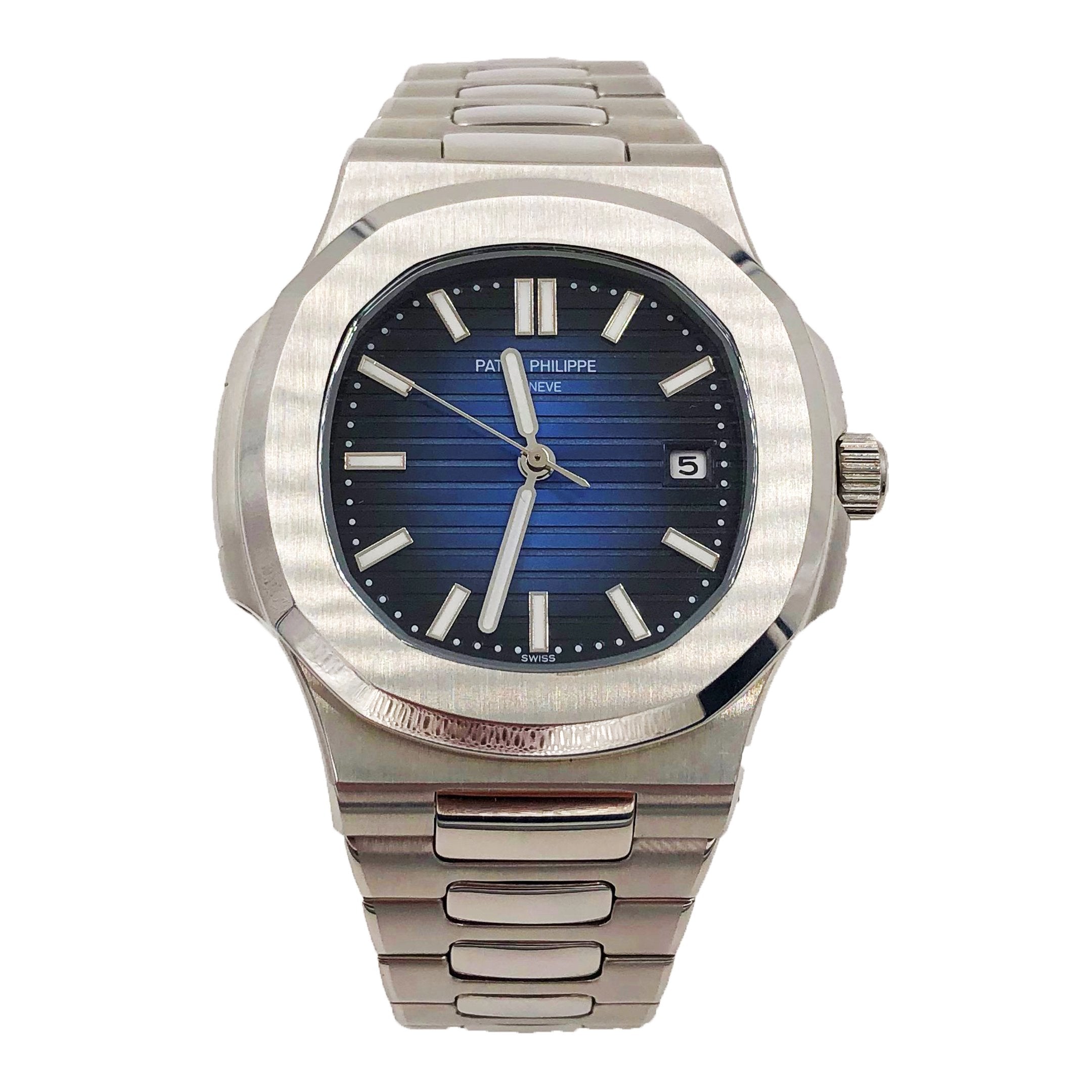 Selfika™ Men's Automatic Watch 1.6 in Blue Dial
