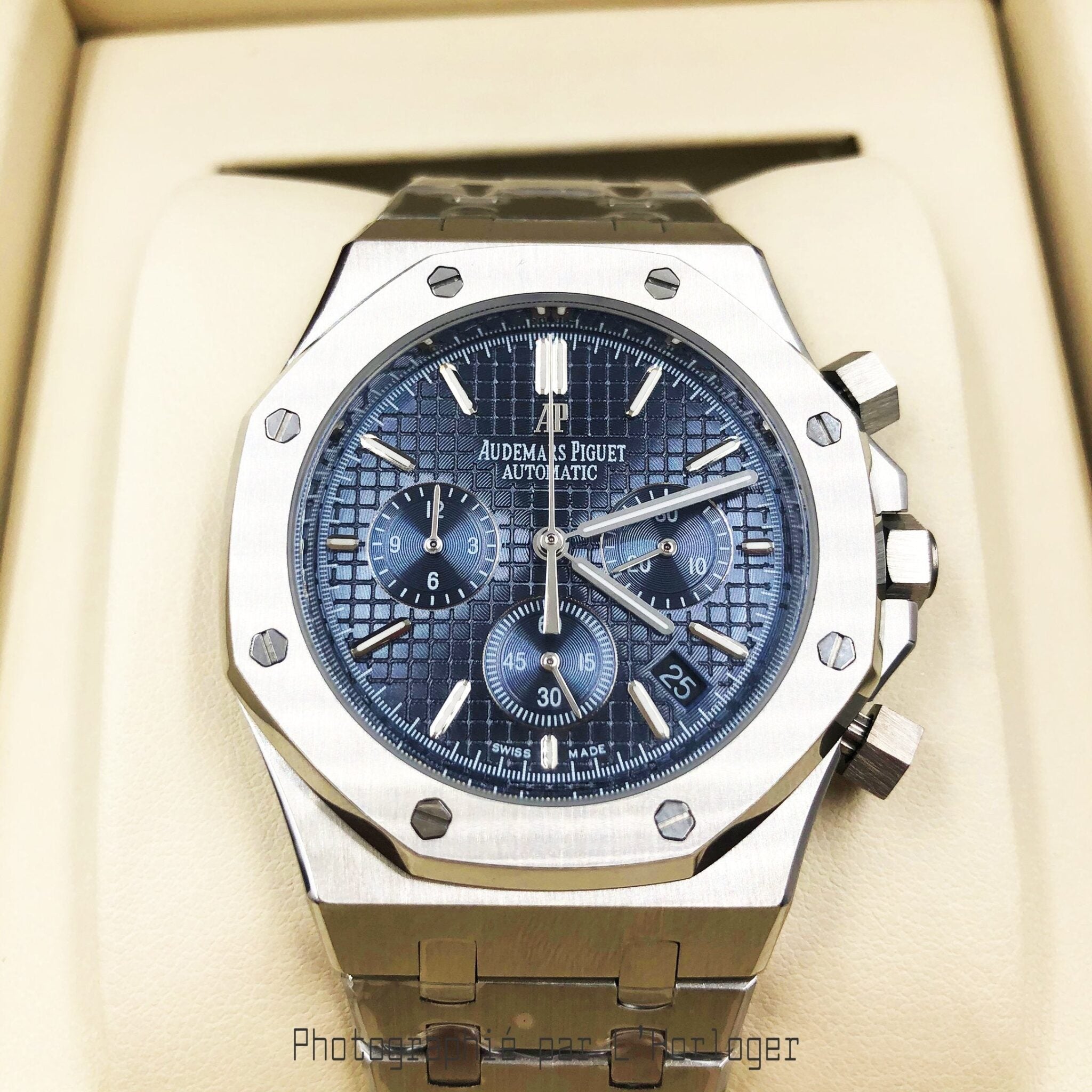 Selfika™ Men's Chronograph Watch AF 1998 1.7 in