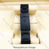Selfika™ Men's Automatic Carbon Watch Black 1.6 in