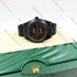Selfika™ Men's Automatic Carbon Watch Black 1.6 in