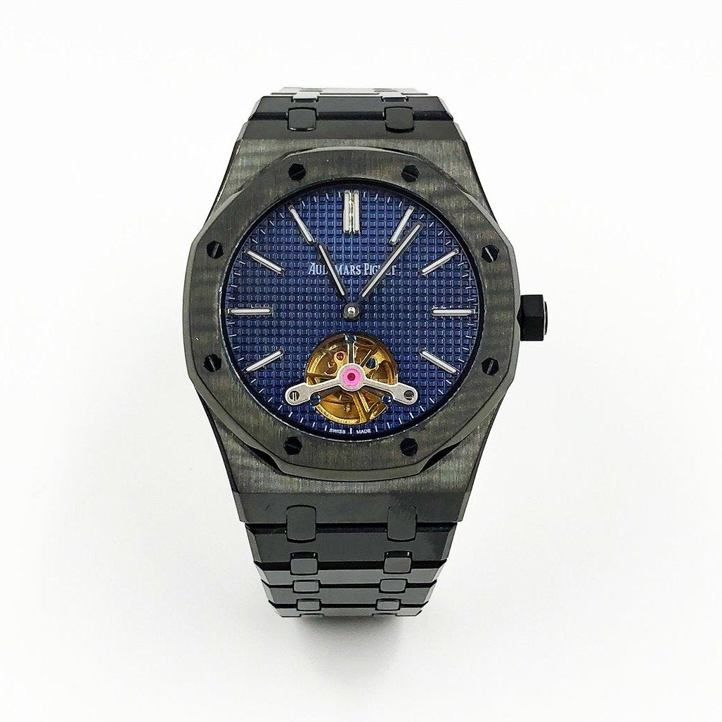 Selfika™ Men's Royal Oak Tourbillon Extra-Plat Watch 1.6 in