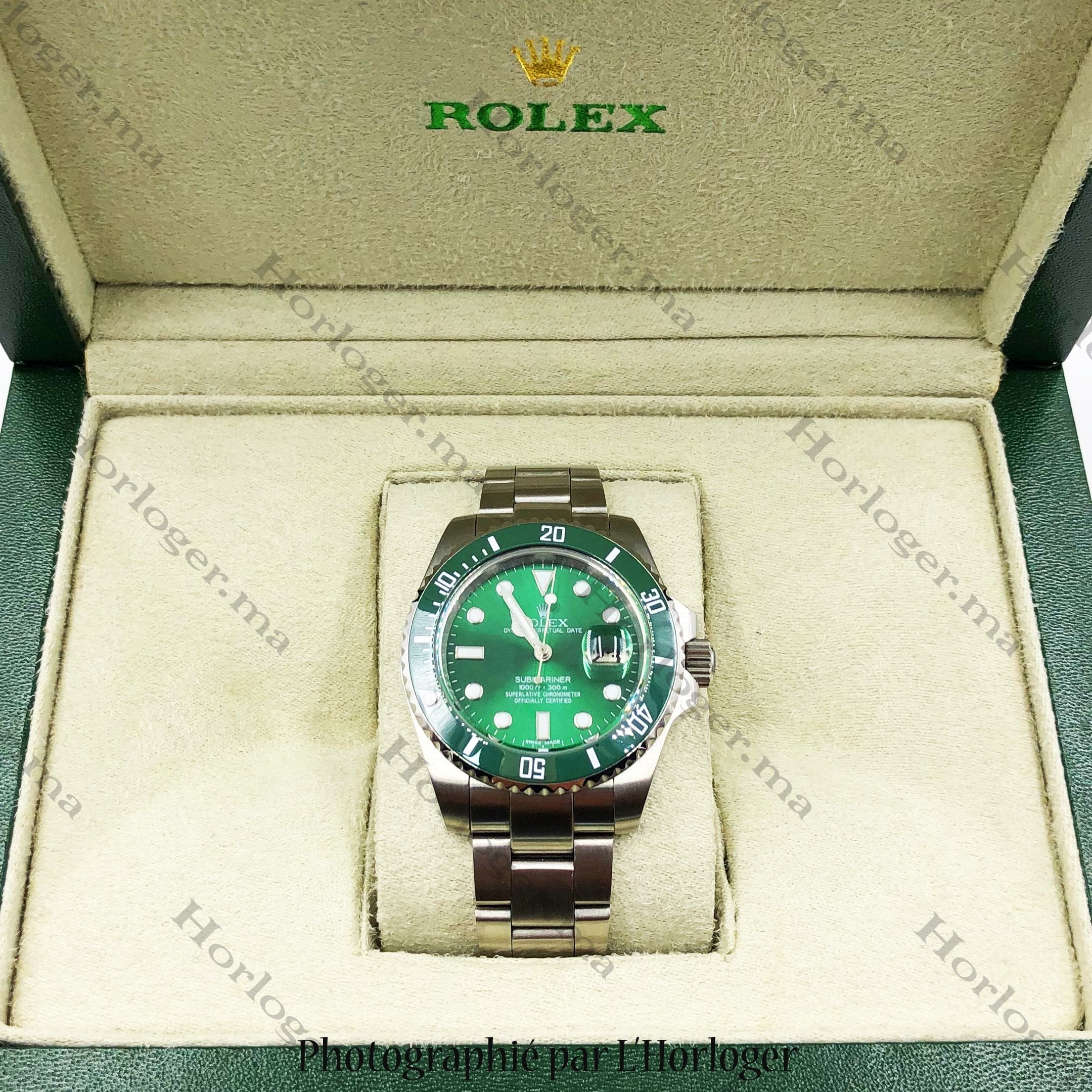 Selfika™ Men's Submariner Dive Watch 1.6 in