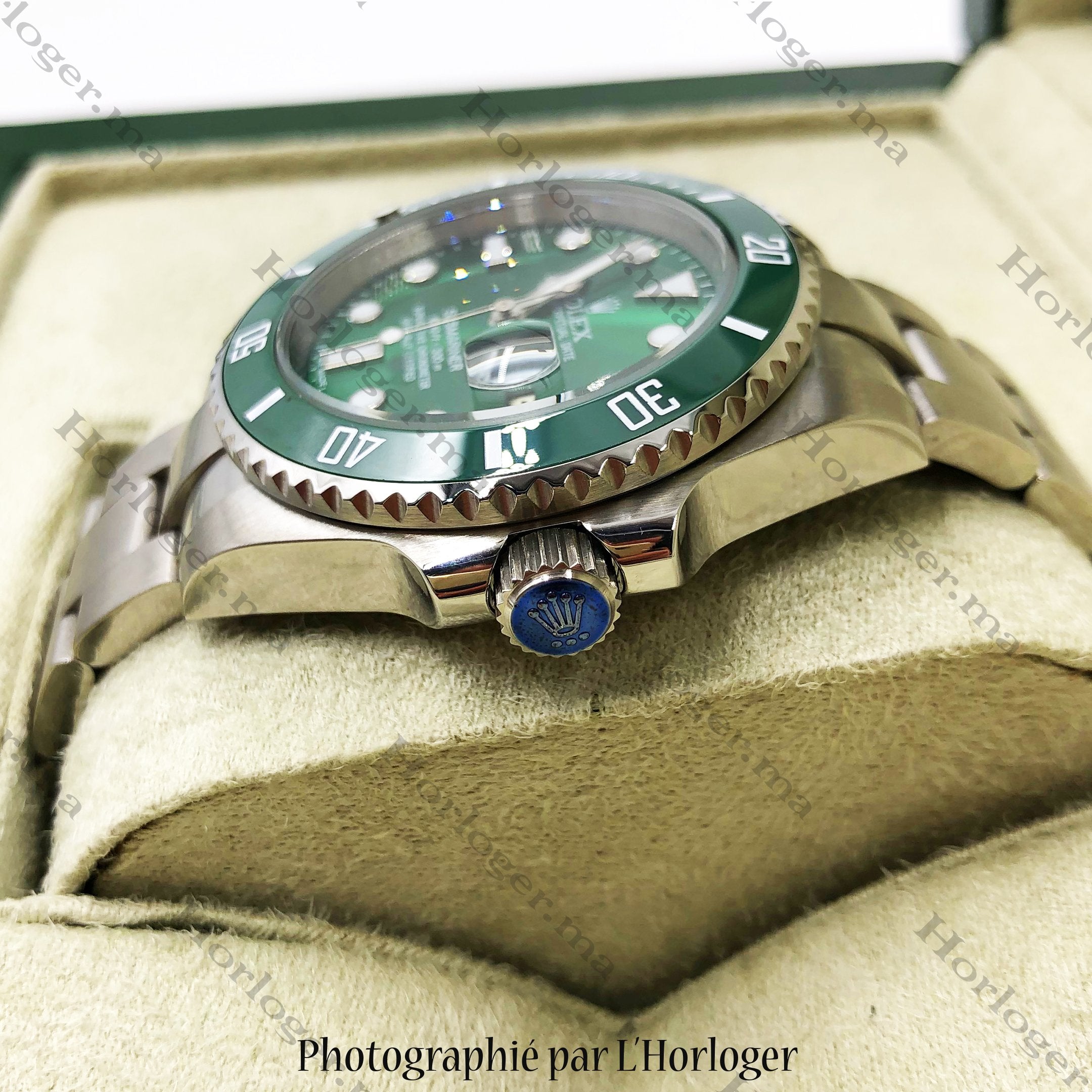 Selfika™ Men's Submariner Dive Watch 1.6 in