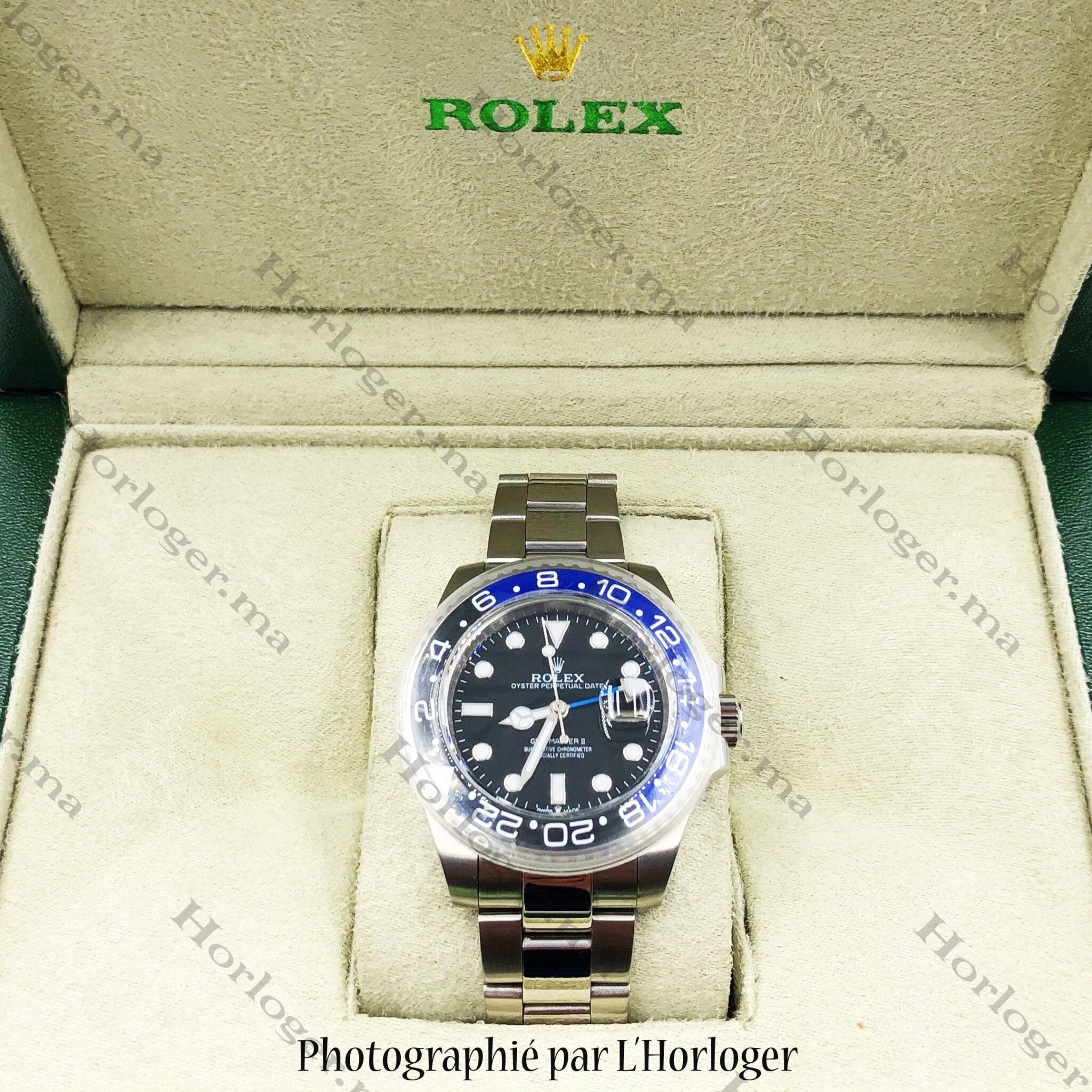 Selfika™ Men's GMT-Master II BATMAN Automatic 1.6 in Watch