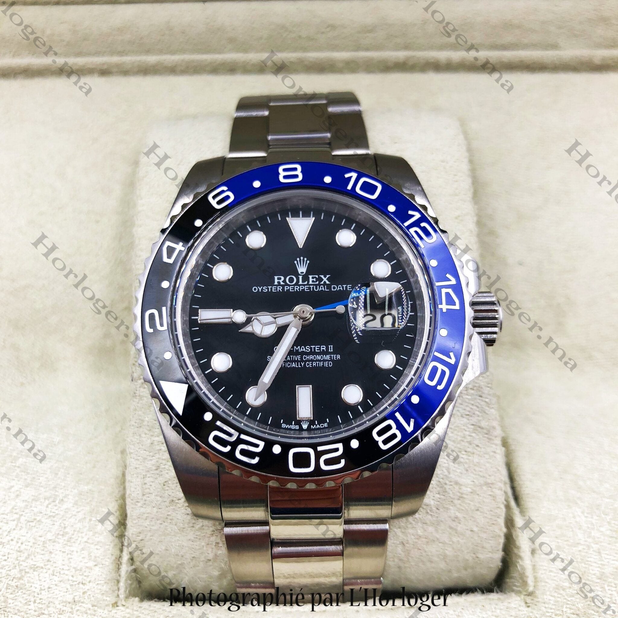 Selfika™ Men's GMT-Master II BATMAN Automatic 1.6 in Watch
