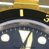 Selfika™ Men's Submariner Two Tone Black Dial Dive Watch 41mm