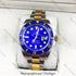 Selfika™ Submariner Watch Two-Tone Blue