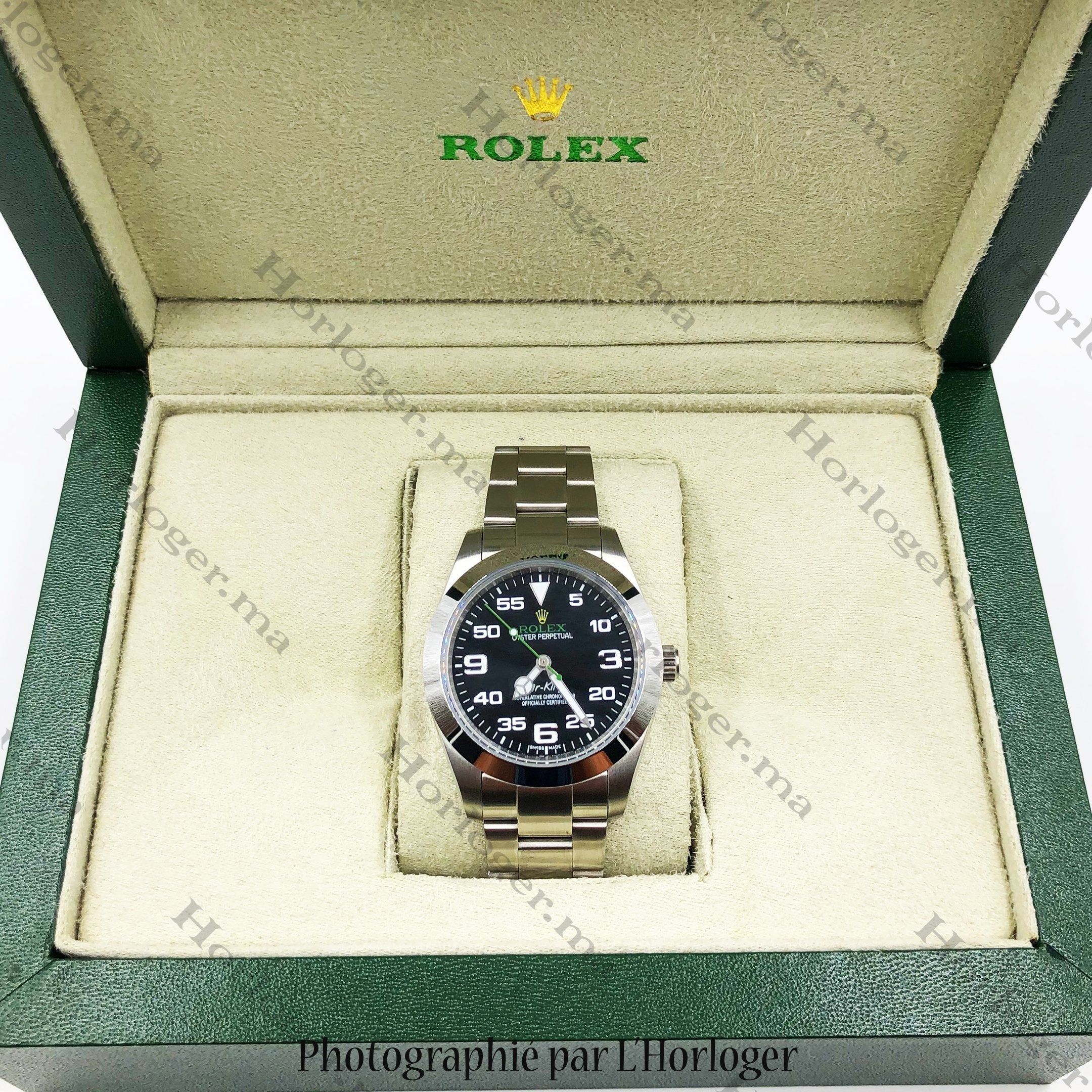 Selfika™ Men's Automatic Stainless Steel Black Dial Watch