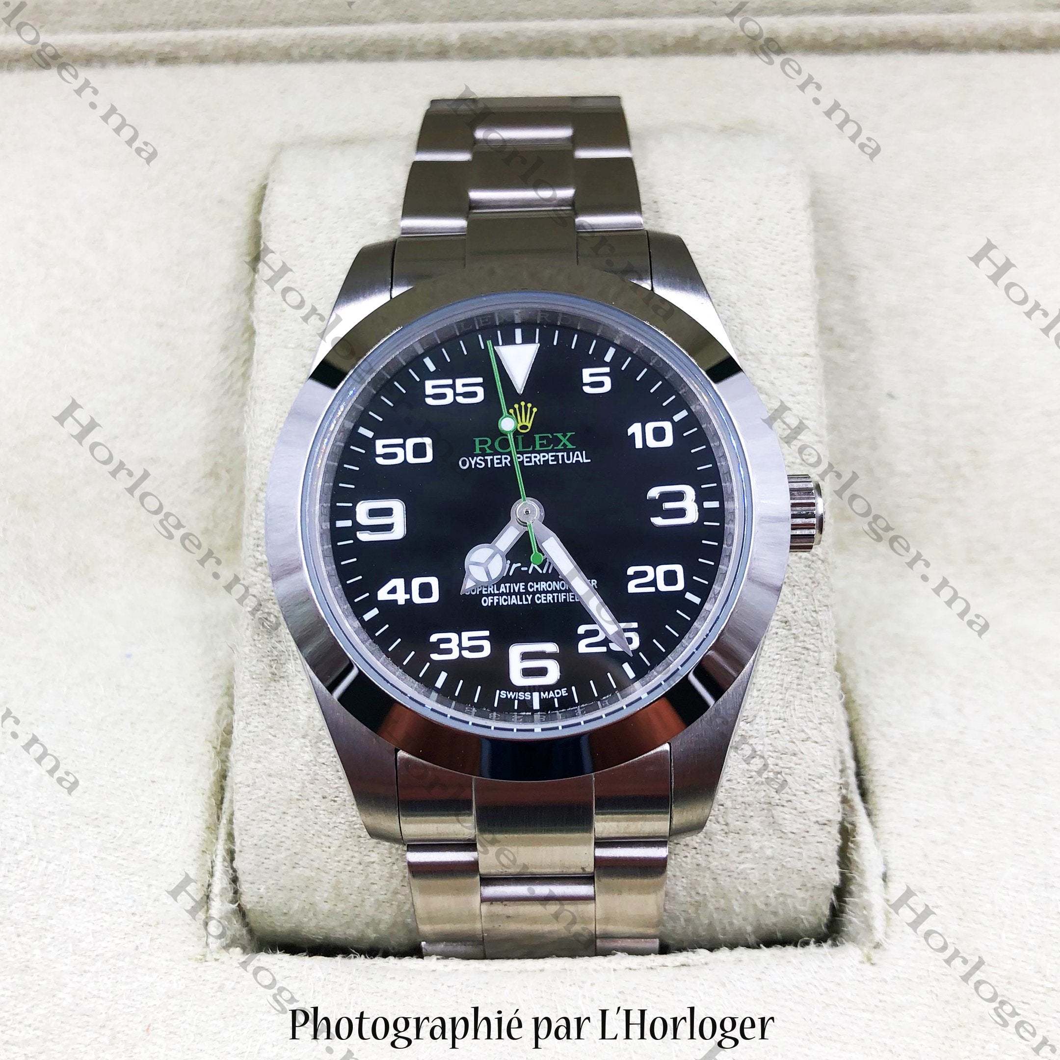 Selfika™ Men's Automatic Stainless Steel Black Dial Watch