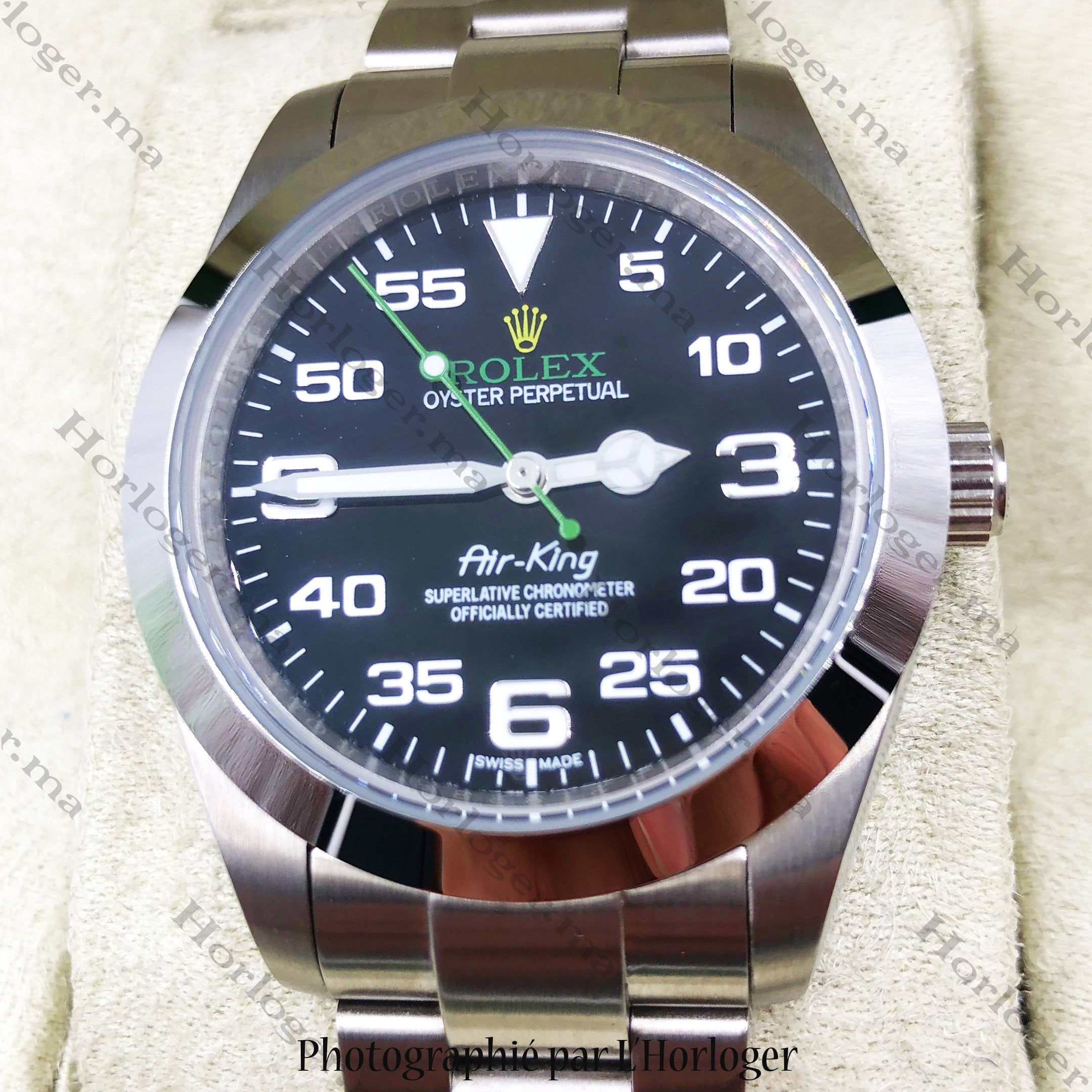 Selfika™ Men's Automatic Stainless Steel Black Dial Watch