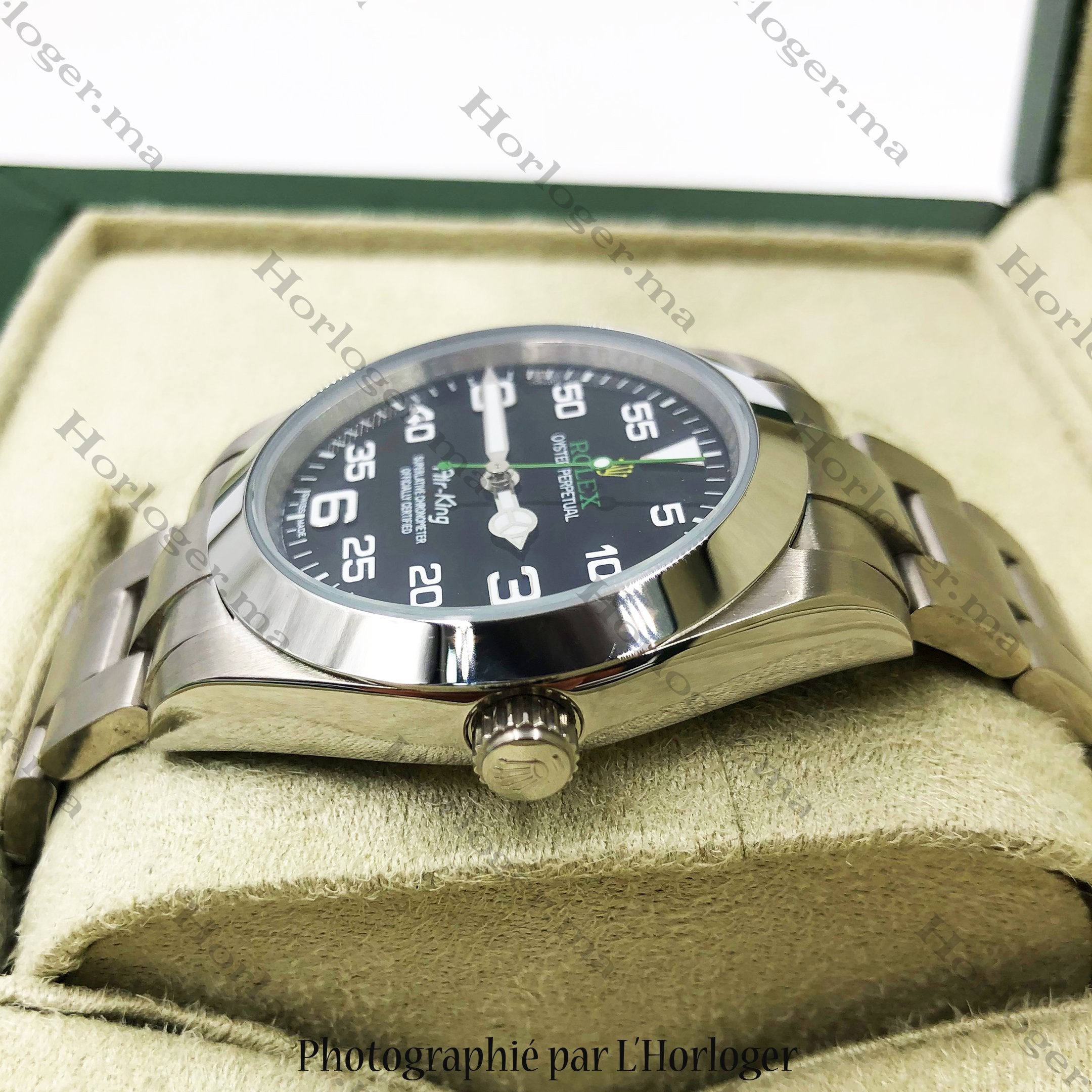 Selfika™ Men's Automatic Stainless Steel Black Dial Watch