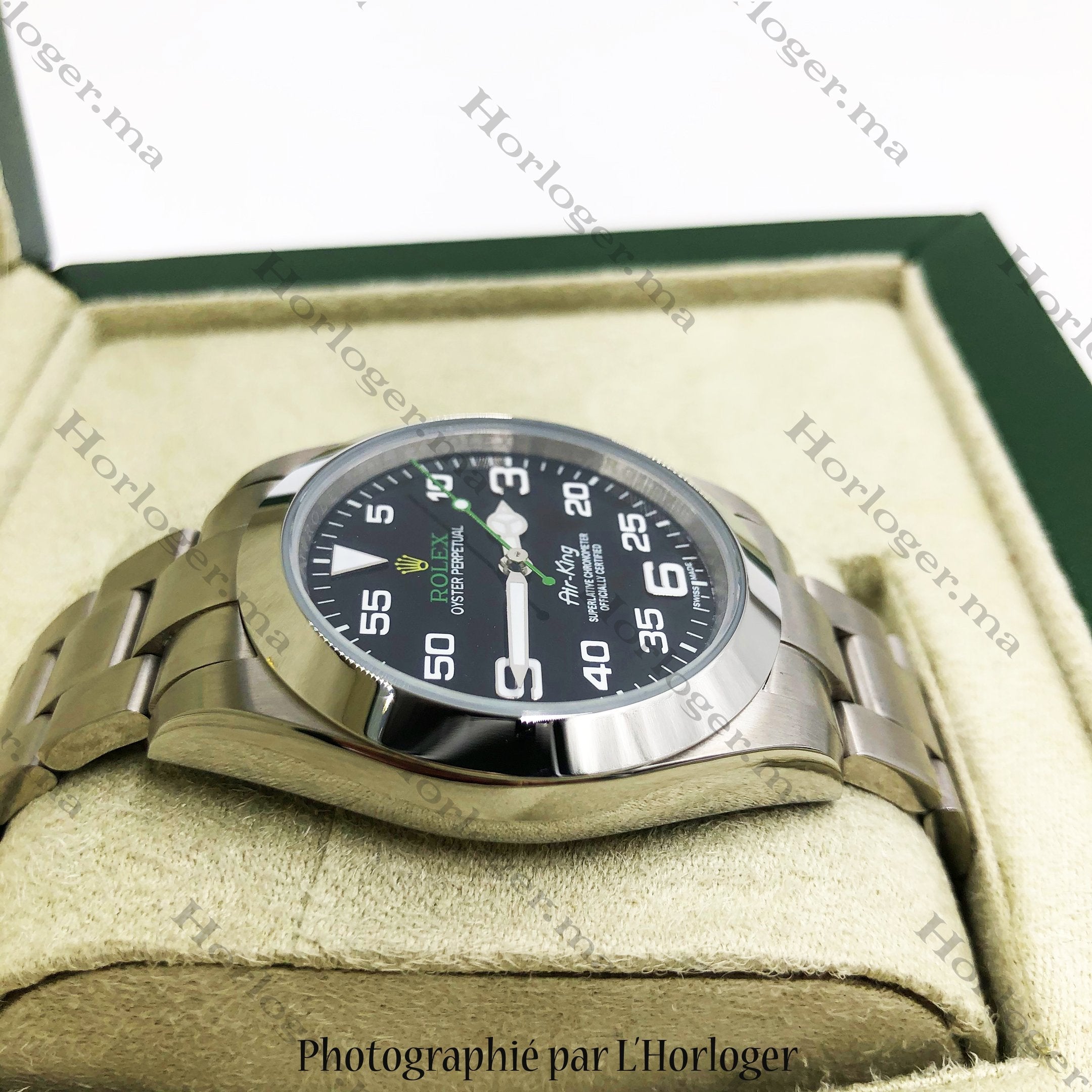 Selfika™ Men's Automatic Stainless Steel Black Dial Watch