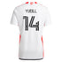 Jackson Yueill San Jose Earthquakes - 2024 The 50 Kit Player Jersey - White