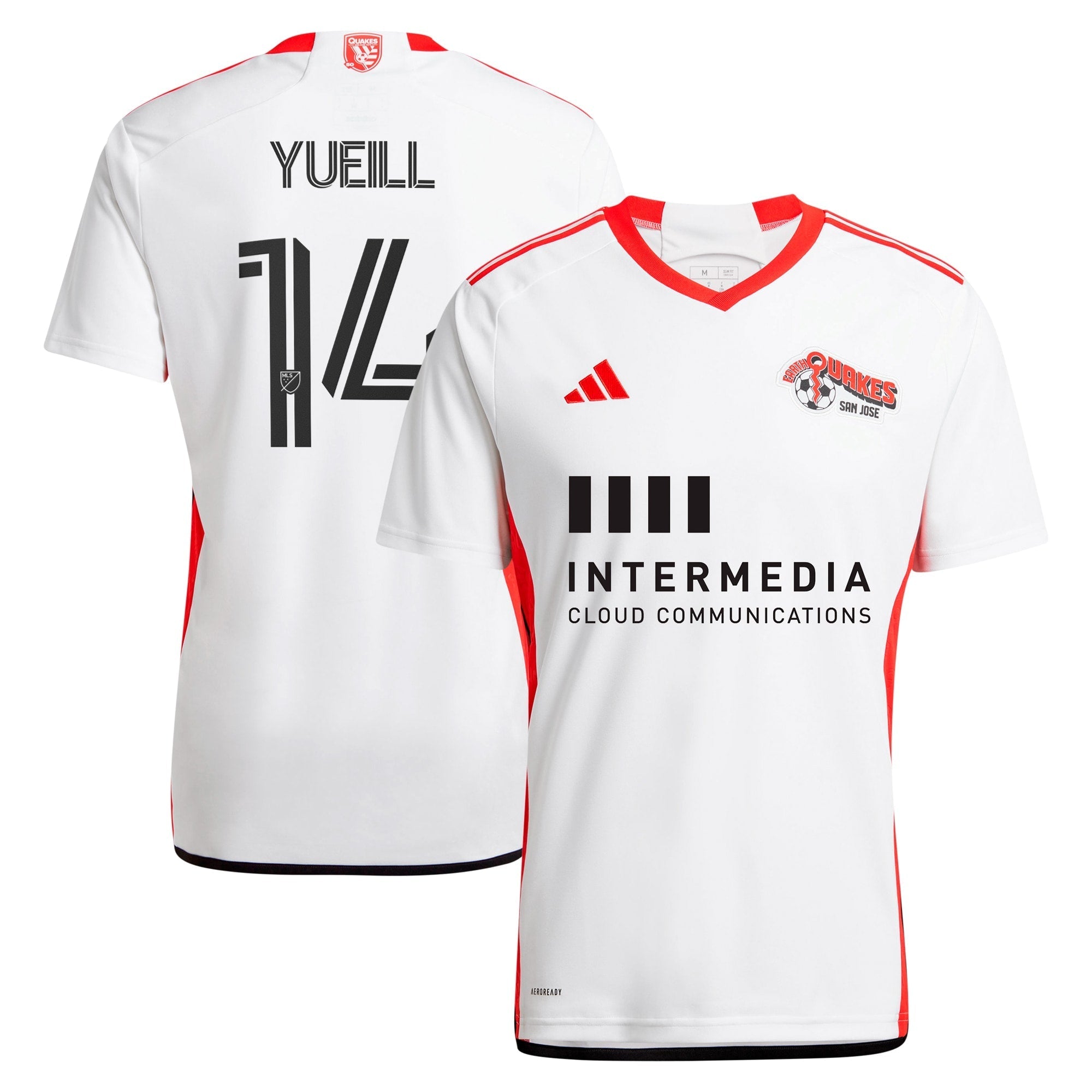 Jackson Yueill San Jose Earthquakes - 2024 The 50 Kit Player Jersey - White