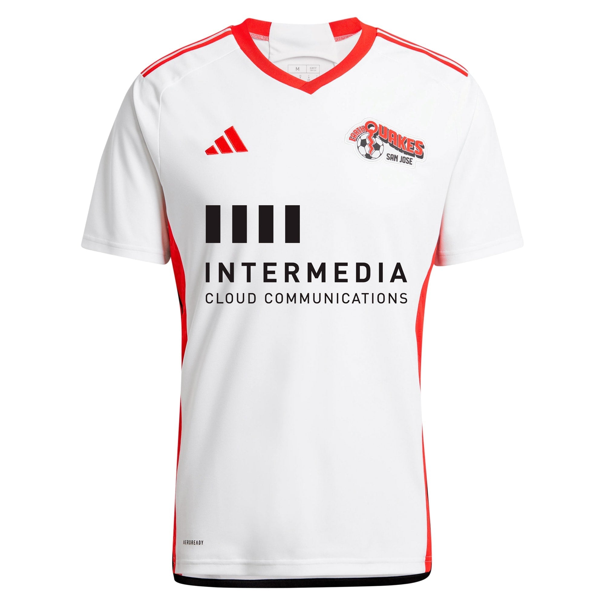 Jeremy Ebobisse San Jose Earthquakes adidas 2024 The 50 Kit Player Jersey - White - Jersey Teams World
