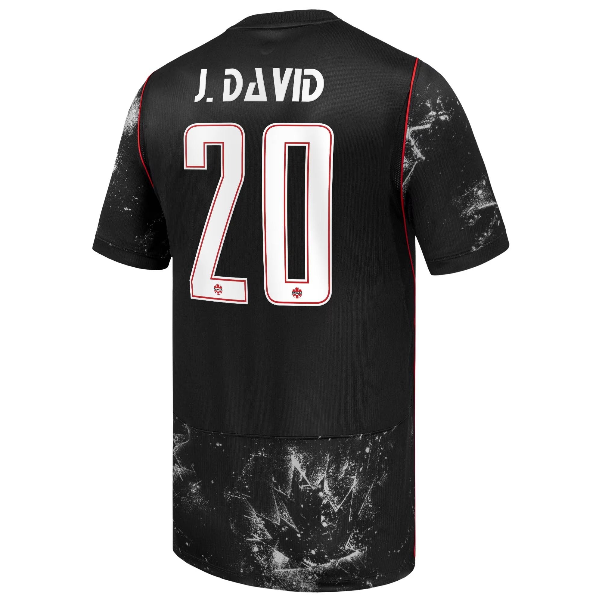 Jonathan David Canada Soccer Nike 2026 Away Match Authentic Jersey - Black - Jersey Teams World
