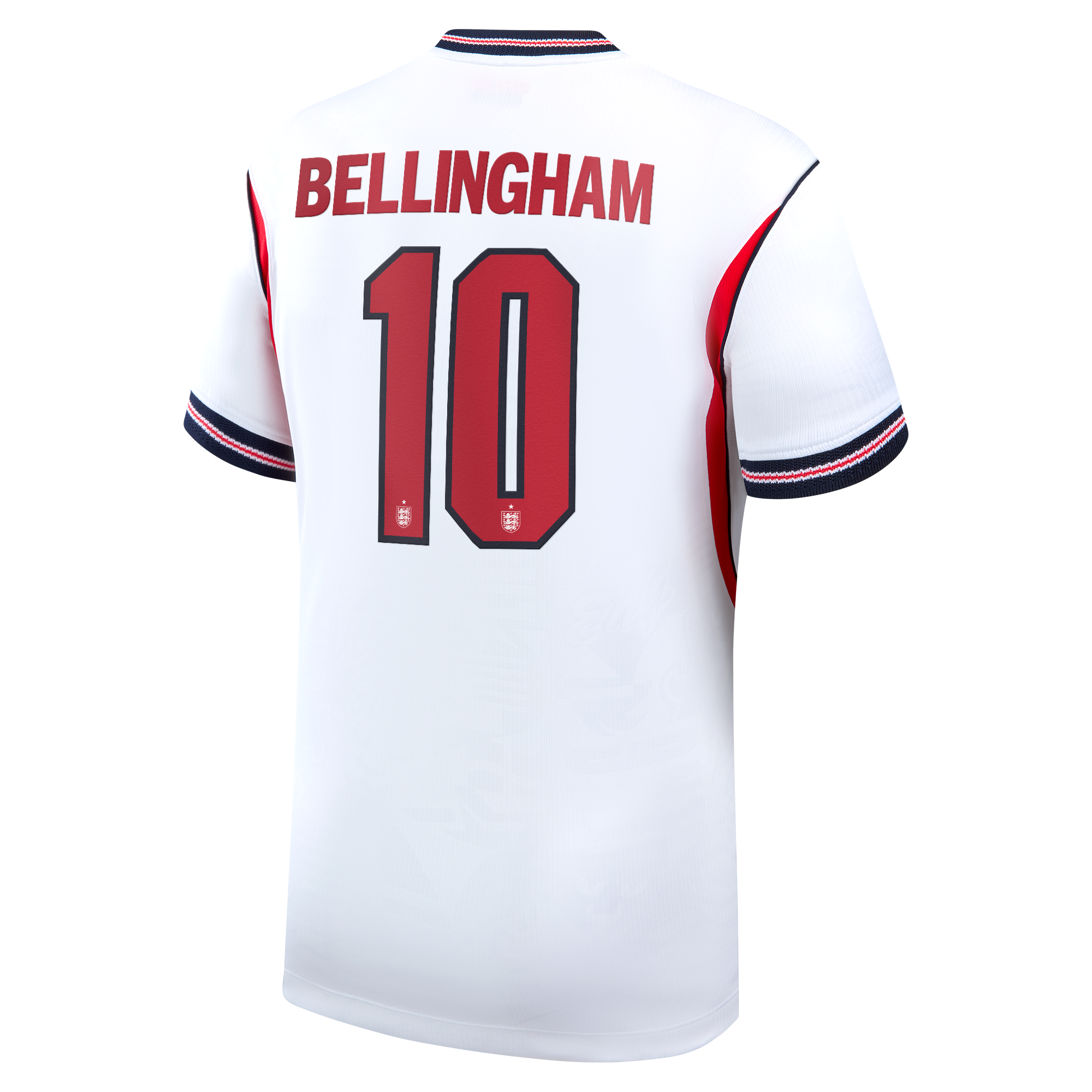 Jude Bellingham England National Team Nike 2026 Home Stadium Replica Jersey - White - Jersey Teams World