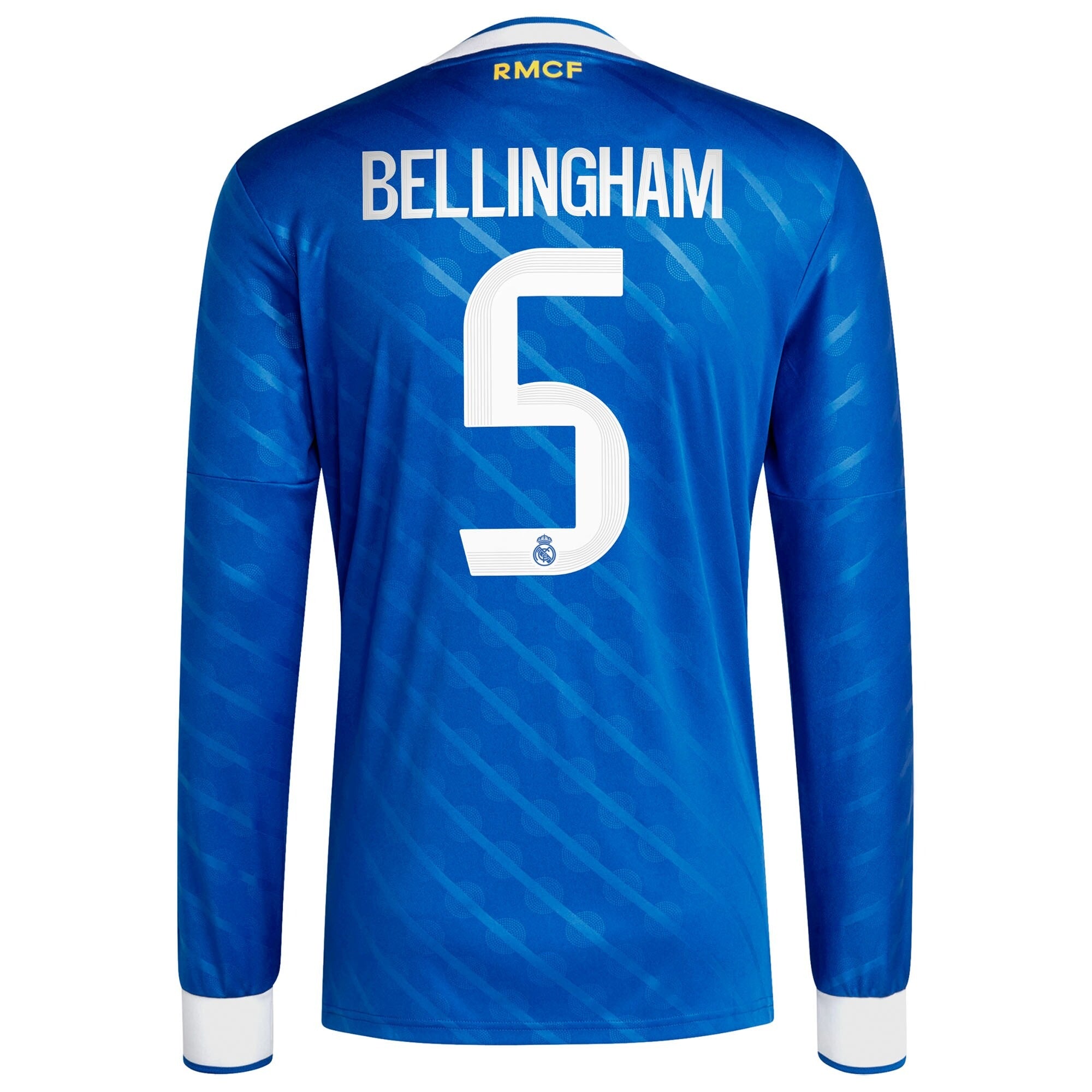 Jude Bellingham Real Madrid Selfika 2025/26 Third Long Sleeve Player Jersey - Blue
