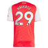Kai Havertz Arsenal Selfika 2025/26 Home Player Jersey - Red