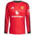 Kobbie Mainoo Manchester United adidas Home 2025/26 Player Long Sleeve Jersey - Red