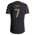 LAFC // Son Heung-min #7 Official 2026 Primary On-Field Patch Jersey – Black - Jersey Teams World