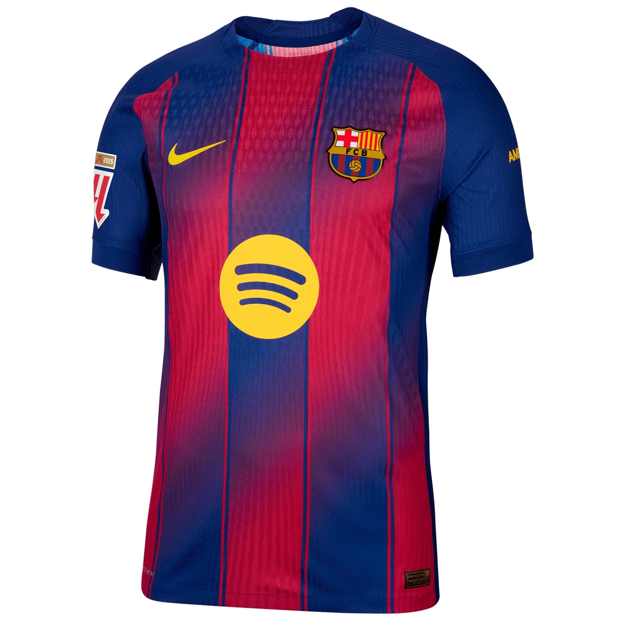 Lamine Yamal Barcelona Nike 2025/26 Home Player Jersey - Blue - Jersey Teams World
