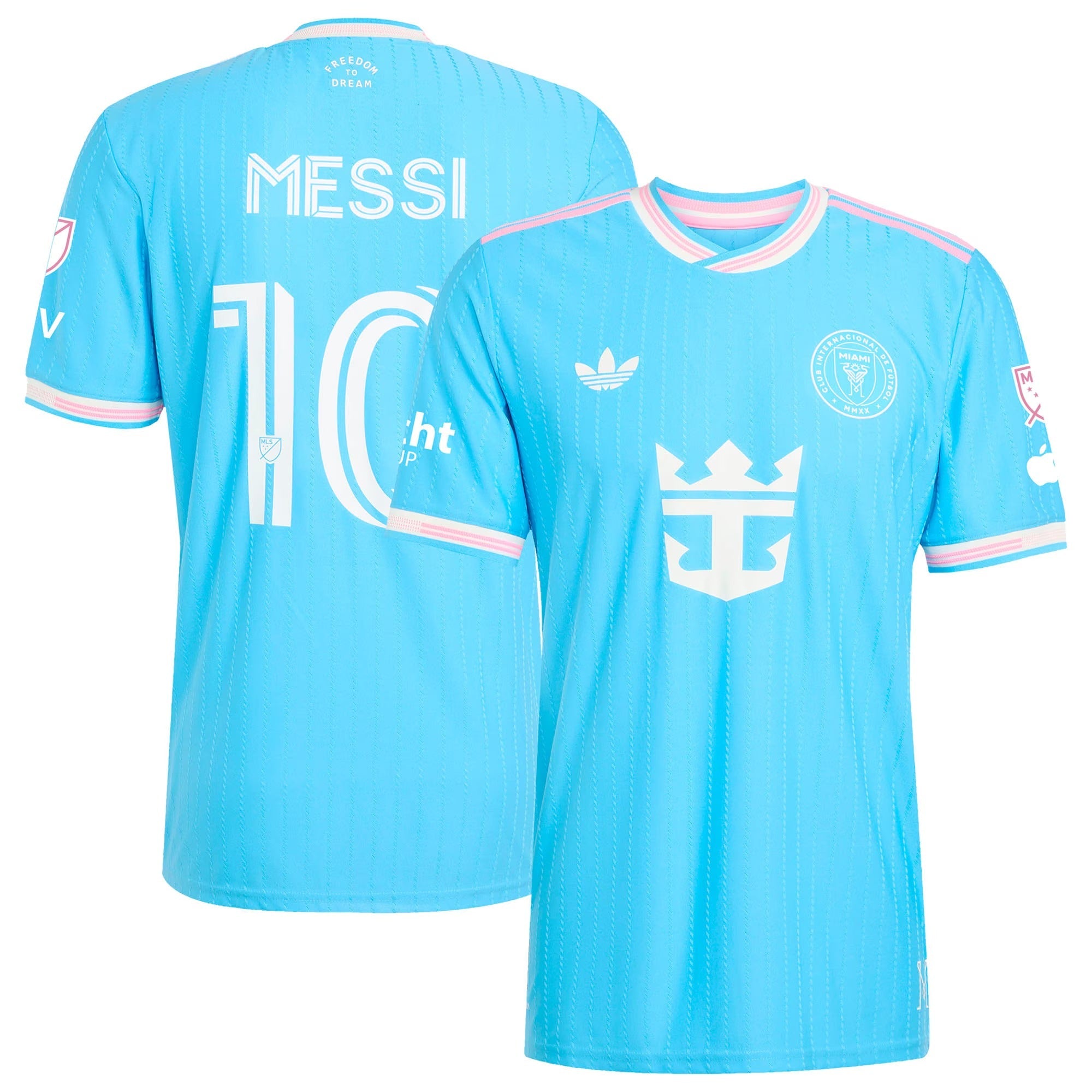 Lionel Messi Inter Miami CF 2025 Third Player Jersey - Blue - Jersey Teams World