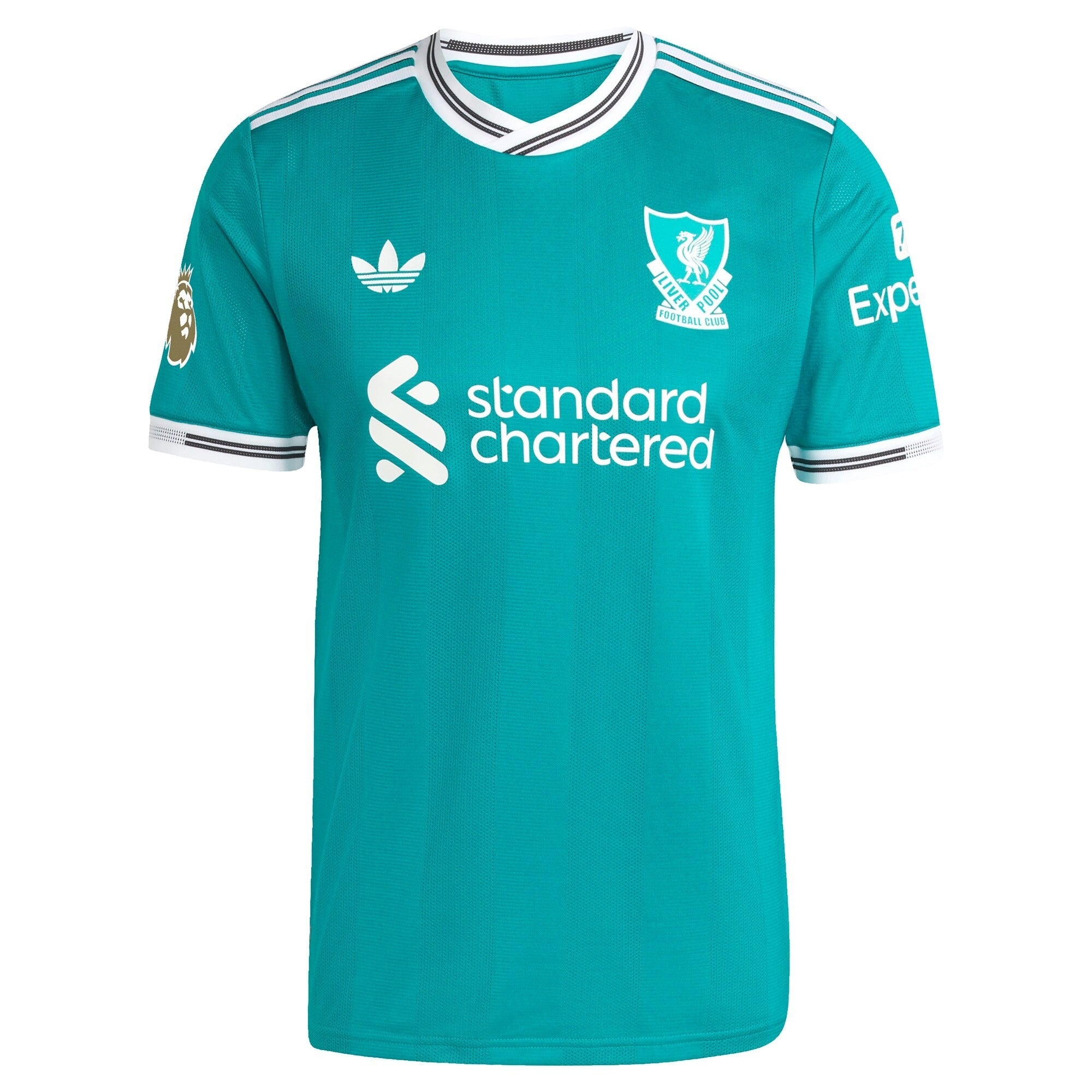 Liverpool adidas 2025/26 Third Jersey with Patch - Green