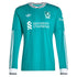 Liverpool Selfika 2025/26 Third Long Sleeve Custom Jersey - Green