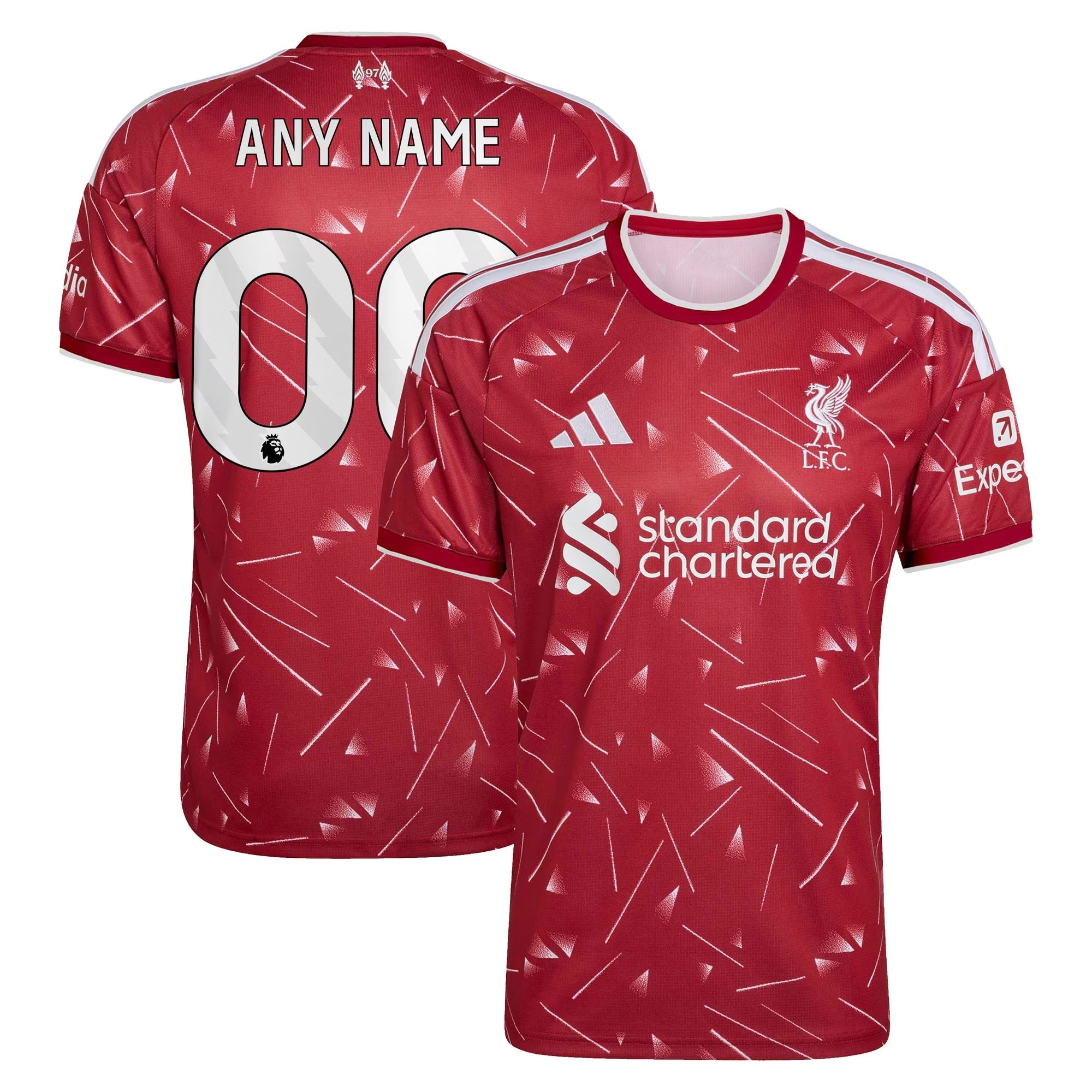 Liverpool adidas 2026/27 Home Replica Custom Jersey – Red
