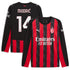 Luka Modric AC Milan Selfika 2025/26 Home Long Sleeve Jersey - Red