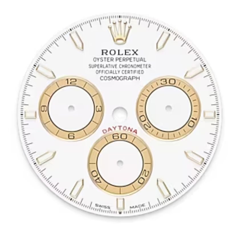 Luxury Watch Cosmograph Daytona Oyster Oystersteel White - Nevada Shoe