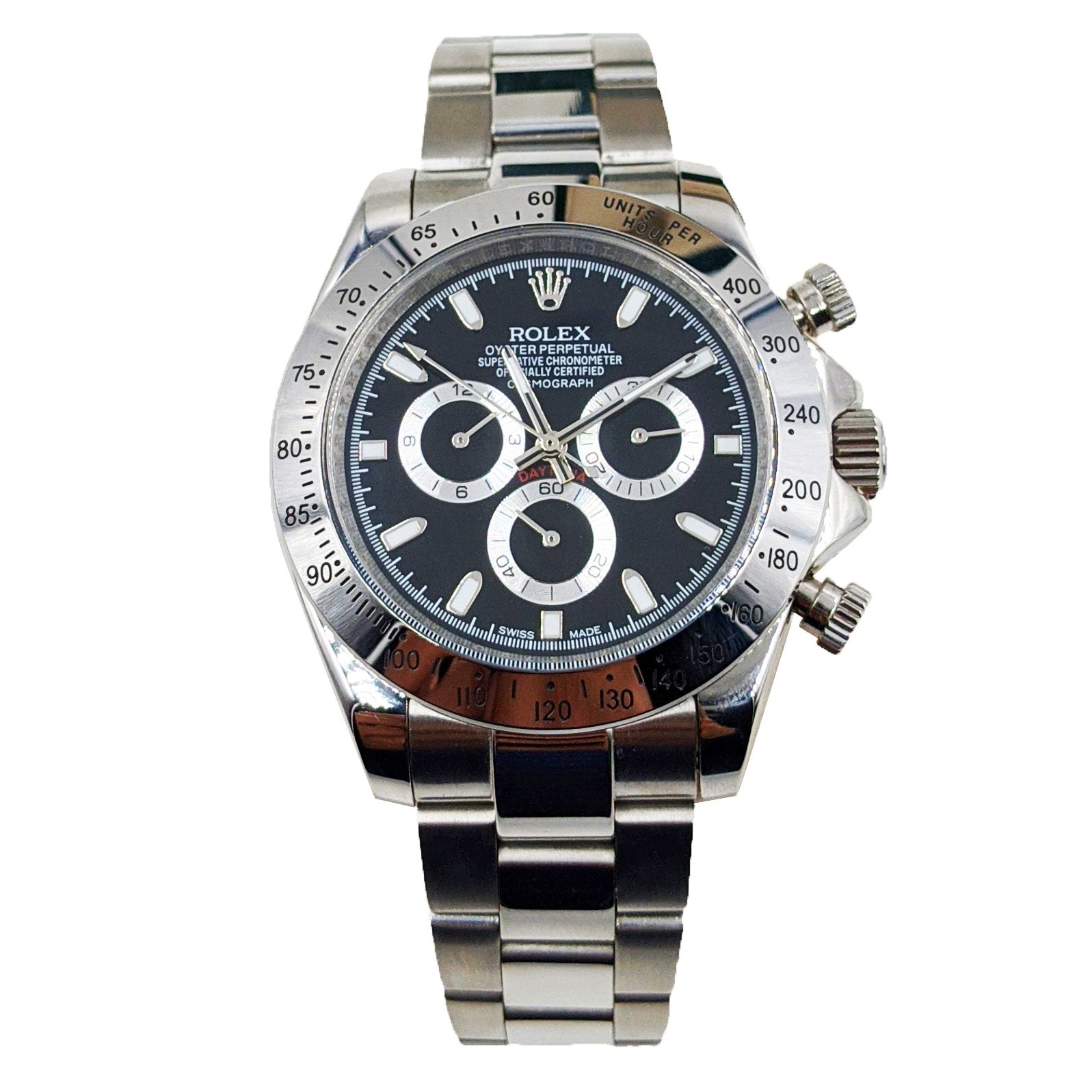 Selfika™ Men's Daytona Automatic Watch 1.6 in