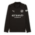 Manchester City Puma 2025/26 Away Long Sleeve Custom Jersey - Black