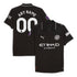 Manchester City Selfika 2025/26 Away Custom Jersey – Black