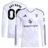 Manchester United Selfika 2025/26 Away Long Sleeve Custom Jersey - White