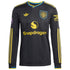 Cristiano Ronaldo Manchester United Selfika 2025/26 Third Long Sleeve Player Jersey - Black