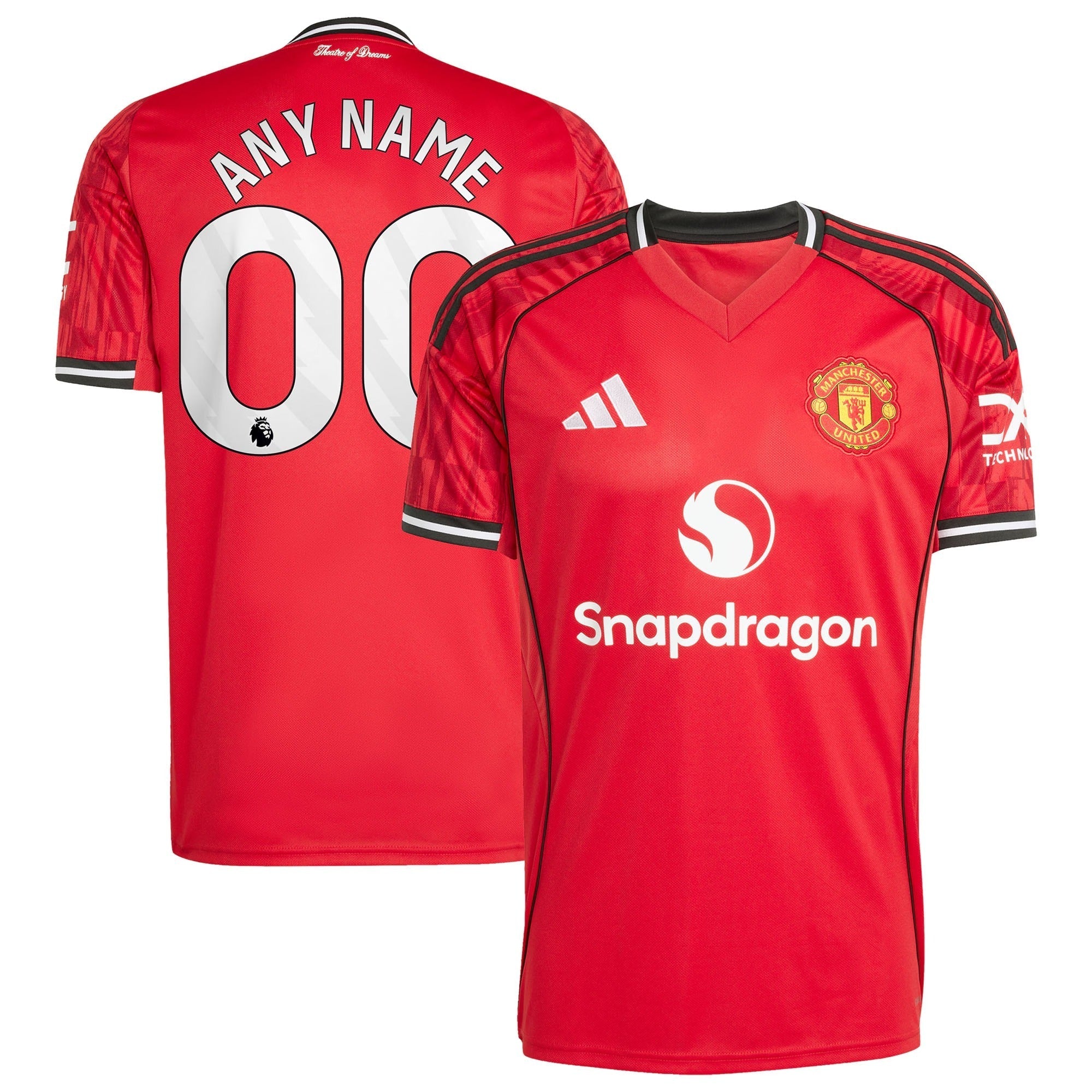 Manchester United Selfika Home 2025/26 Custom Jersey - Red