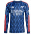 Martin Ødegaard Arsenal Selfika 2025/26 Away Long Sleeve Player Jersey - Blue