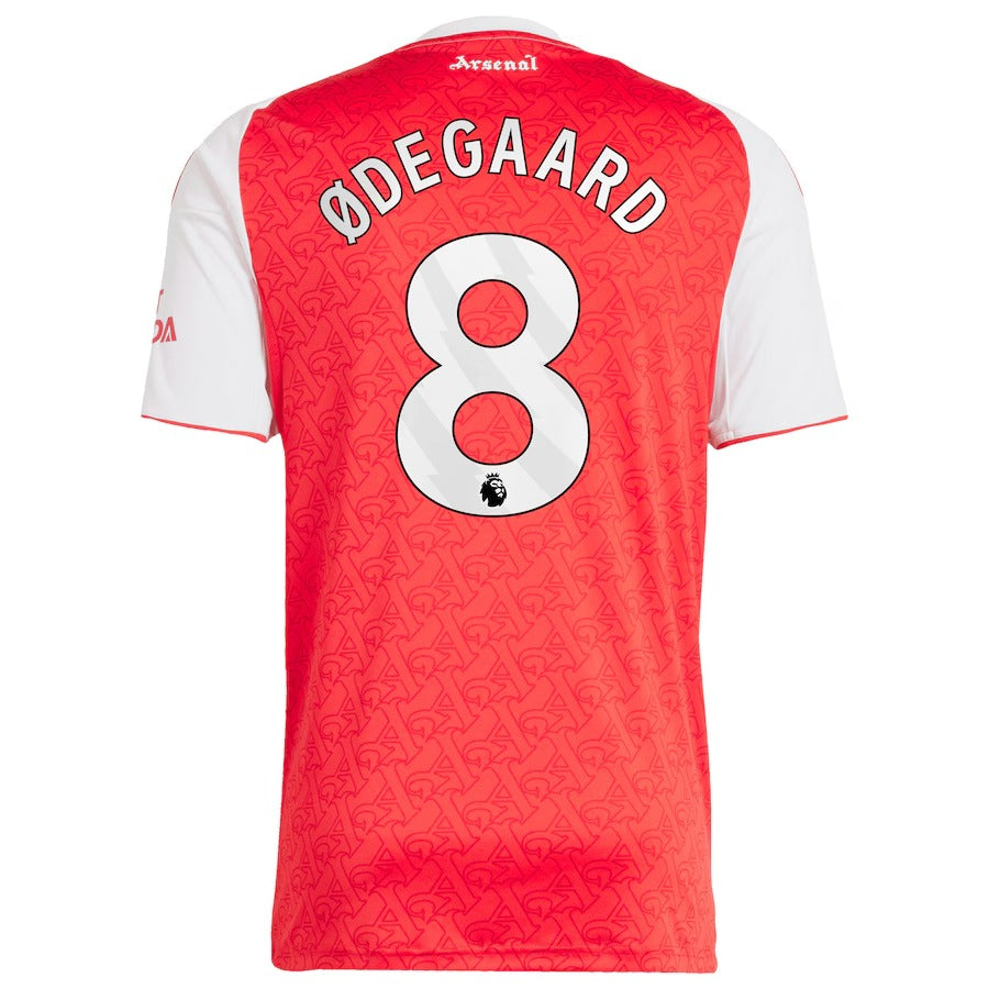 Martin Ødegaard Arsenal Selfika 2025/26 Home Player Jersey - Red