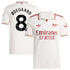 Martin Ødegaard Arsenal Selfika 2025/26 Third Player Jersey - White