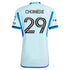 Mathieu Choinière CF Montreal adidas 2024 La Main Player Jersey – Light Blue - Jersey Teams World