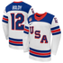 Matthew Boldy #12 USA Hockey 2026 Away Jersey - Nike White - Jersey Teams World
